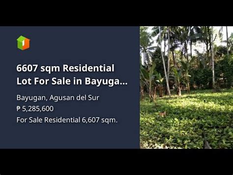 Bayugan, Agusan del Sur Lot For Sale .